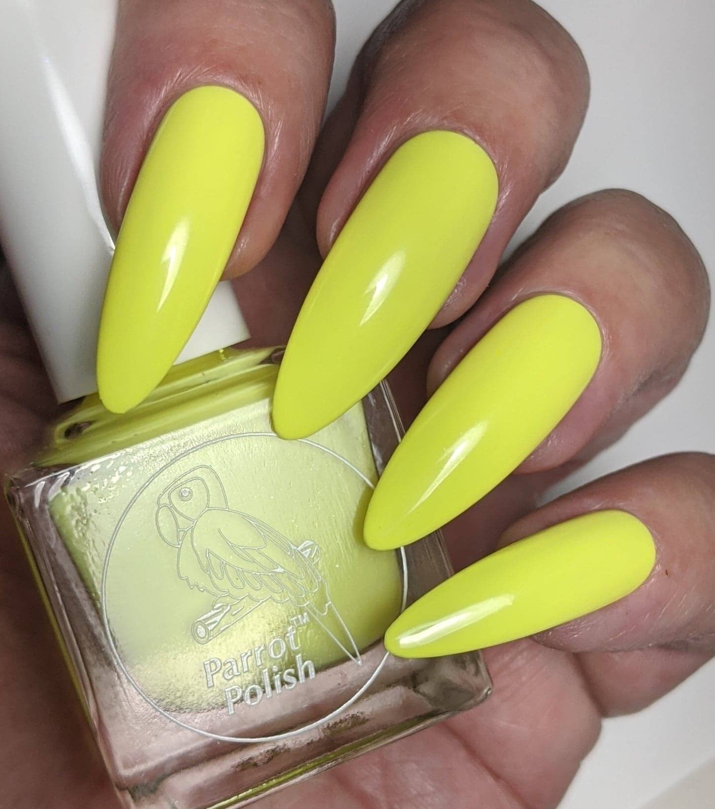 Lemon Juice Neon Yellow Nail Polish, Bright Yellow Polish, Summer Nails -  Etsy | Neon yellow nails, Yellow nails, Neon nails